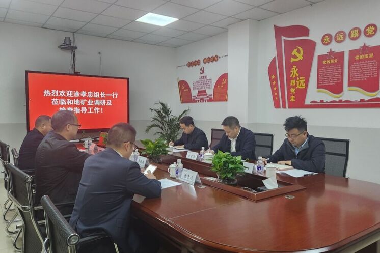 强化党建引领 深化制度建设 推动高质量生长——省自然尊时凯龙投资集团向导赴和地矿业开展专题调研